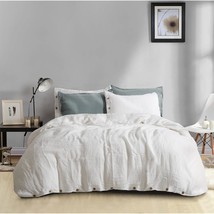 EVERLY Linen Duvet Cover King Size, 100% Stonewashed French Linen Duvet Cover Se - £186.21 GBP