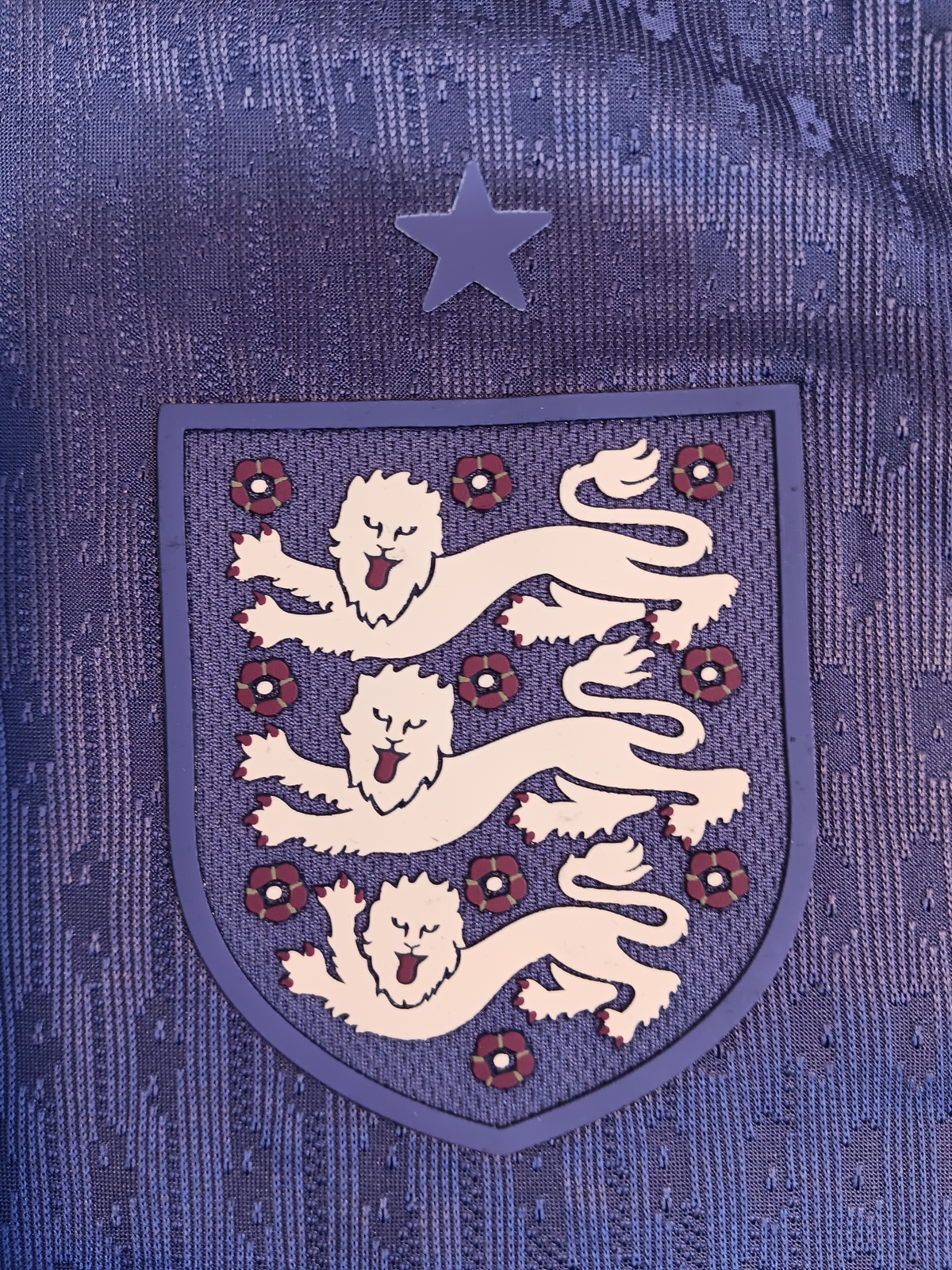 Jude Bellingham England 2024 Euro Match Slim Purple Away Soccer Jersey