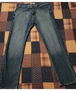 Levi Strauss &amp; Co. ~ 34 x 32 ~ Signature ~ Straight Leg ~ Denim Blue Jeans - £20.50 GBP