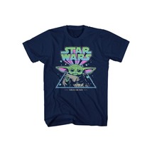 Boys Star Wars Yoda T-Shirt, This Is The Way Size L (10-12)  Color Blue - £11.09 GBP