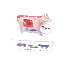 Cow Parade LA BOVENE Figurine #9172 (2000) Retired broken leg (fixed) - $9.89