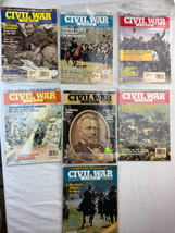 Lot of 7 Issues 1990s Civil War Times Illustrated Magazines - $23.75