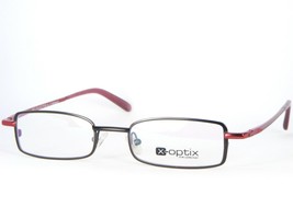X-OPTIX Da x-Belgium 1244 B Nero/Burgundy Occhiali Sole Montatura 49-19-... - £42.44 GBP