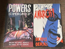 Powers Volume 4 Supergroup &amp; Powers Volume 5 Anarchy Image Comics Graphi... - £7.06 GBP