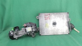 09-11 Honda Civic 1.8 MT ECU Engine Computer & Ignition W/ Key Set 37820-RNA-C22 image 8