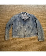 Vintage Wrangler 74126nn No Fault Denim Jacket 70s Trucker Made in USA S... - $169.25 CAD