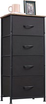 Somdot Tall Dresser For Bedroom With 4 Drawers, Storage Chest With Removable - £51.06 GBP