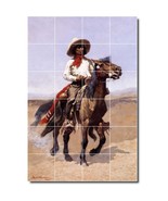 Frederic Remington Western Painting Ceramic Tile Mural BTZ07313 - €209,68 EUR+