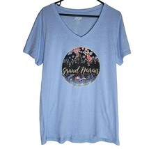 Grand Marais Michigan Upper Peninsula Tee Shirt Womens XL Yooper Floral ... - £14.02 GBP