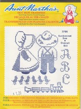 Aunt Martha&#39;s Hot Iron Transfers ~ Sunbonet Sue &amp; Overall Bill - #3795 - $6.93 CAD