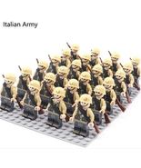 WW2 Military War Soldier Figures Bricks Kids Toys Gifts Italian Army - £13.41 GBP