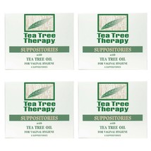Tea Tree Suppository Tea Tree Therapy (4-Pack of 6) - £40.59 GBP