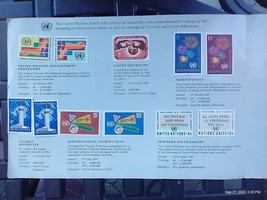 VTG Ephemera CHAGALL WINDOW SOUVENIER FOLDER plus 11 other stamps - £7.69 GBP