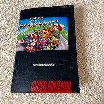 Super Mario Kart (Nintendo SNES, 1992) Instruction Booklet Manual Only  - $6.33