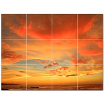 Sunset Ceramic Tile Wall Mural Kitchen Backsplash Bathroom Shower P500977 - $120.00+