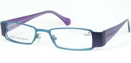 You&#39;s Mod. 511 Col. 05 Blue /VIOLET Eyeglasses Glasses Metal Frame 49-18-135mm - £50.47 GBP