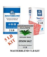 Masterblend 4-18-38 (5 lb)  Large Hydroponic Fertilizer Kit. FREE SHIPPING - $29.99