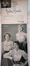 Bangor Judy Bond Fashion Print Advertisements Art 1950s - $9.99