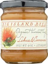 Big Island Bees Lehua &amp; Cinnamon Honey 9 oz, Glass Jar - $17.99