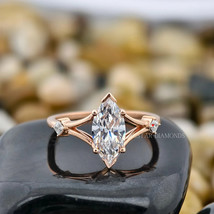 Marquise Cut Engagement Ring Lab grown diamond 2.00 Carat Lab Diamond Ring - $297.00