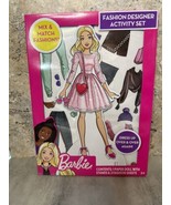 Barbie Fashion Designer Activity Paper Doll 20+ Piece Set NEW (CC, T) - $9.89