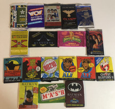 Lot Of 18 Trading Card Packs Mash Alf Ghostbusters 2 90210 Batman Returns - £31.10 GBP