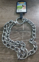 Ruffin&#39; It Dog Chain Training Collar Size Large 26-Brand New-SHIPS N 24 Hour - £14.59 GBP