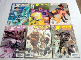 Six X-Men Unlimited Marvel Comics #3, #4, #6, #8, #9, #12 Fine 2004-2006 - £7.88 GBP