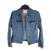 Old Navy Womens Denim Jacket Size Small Buttons Long Sleeve Pockets Ligh... - £23.67 GBP