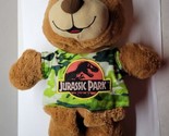 Jurassic Park Universal Studios Plush 14 1/2&quot; Teddy Bear Stuffed Camo T-... - $12.86