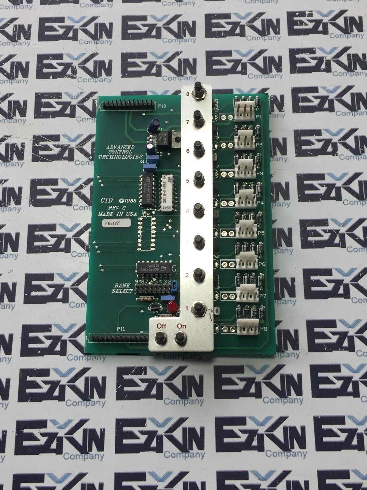 Advanced Control Technologies CID REV.C 0507 Circuit Board  - $39.50