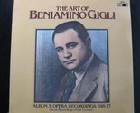 The art of Beniamino Gigli Album 3:Opera Recordings, 1918 - 27 [Vinyl] B... - $19.55