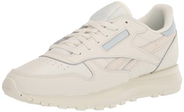 Reebok Women&#39;s Classic Leather SP Sneaker Chalk/Glass Blue GX8690 Size 8.5B - $24.76