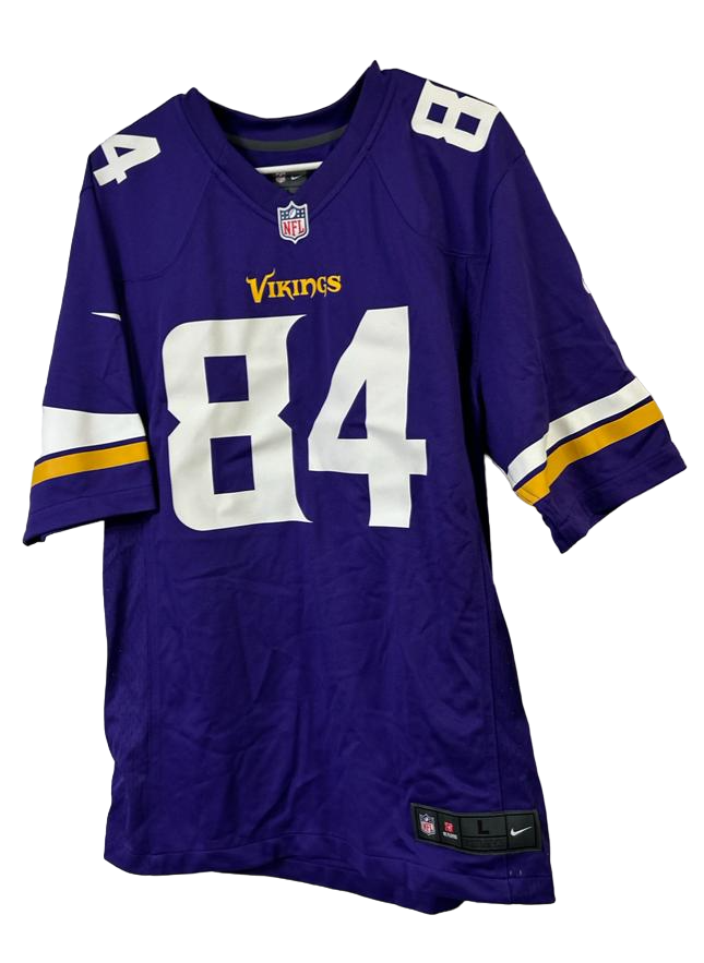 Nike Men%27s NFL Minnesota Vikings Cordell Patterson #84 Jersey, Purple, Large - £47.95 GBP