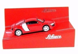 Audi R8 Coupe Red Schuco 1:64 Diecast Car Collector&#39;s Model,New - £18.82 GBP