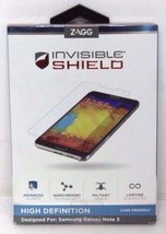 Zagg Invisible Shield HD Samsung Galaxy Note 3 III Screen Protector - £6.26 GBP