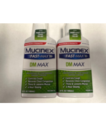 2-MUCINEX DM MAX 6 OZ EACH 08/2027 NEW - $18.80