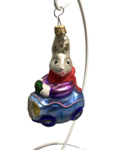 Christopher Radko Easter 1-Bun Bunny Ornament Egg Roll - $12.86