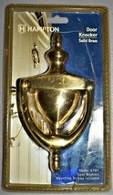 Hampton Brass Door Knocker - £10.48 GBP