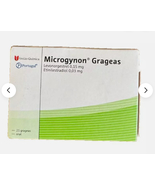 Microgynon Grageas Birth Control 21 Pills - $377.65 MXN