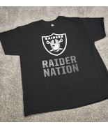 Raider Nation Shirt Mens XL Black NFL Football 2016 Schedule Oakland Maj... - £11.71 GBP