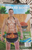 CREATIVE APPAREL ~ NAKED BODY ~ Funny ~ Realistic ~ Sublimated ~ Barbecu... - $22.44