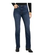 Wrangler Womens Jeans Dark Blue High-Rise Bootcut 5-Pocket Heavyweight - $73.88 CAD