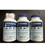 Lot of  (3) Steramine 1-G Multi-Purpose Sanitizing Tablets 150 Count Bot... - £27.43 GBP