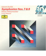 Antonin Dvorák Symphony 7 &amp; 8 [Lorin Maazel Vienna Philharmonic] - £7.86 GBP