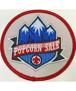 Boy Scouts Popcorn Sale Patch BSA Round Blue Gray Red White Mountains 21... - $5.40 CAD