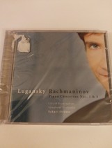 Lugansky Rachmaninov Piano Concertos Nos. 1 &amp; 3 Sakari Oramo Audio CD Brand New - £19.95 GBP