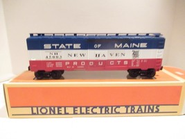 Lionel 17217 State Of Maine BOXCAR- &#39;new HAVEN&#39;- Standard &#39;O&#39;- NEW- Bad BOX-HH1P - £31.68 GBP