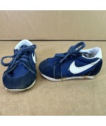 Vintage NIKE TYRO Running Shoes - Baby Toddler Sz: 3 1/2” - NYLON SUEDE ... - $38.11 CAD