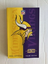 Minnesota Vikings 2001  NFL Football Media Guide - £4.70 GBP